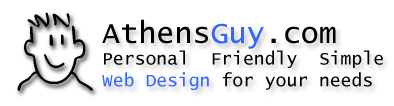 AthensGuy.com Custom Web Design